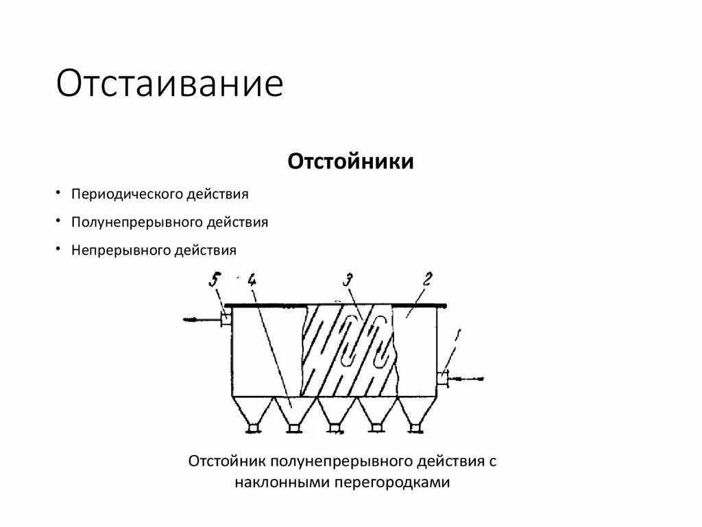 Метод очистки отстаивание. Отстойник непрерывного действия схема. Отстойник непрерывного с коническими полками. Горизонтальный отстойник с камерой хлопьеобразования чертеж. Отстаивание воды схема.