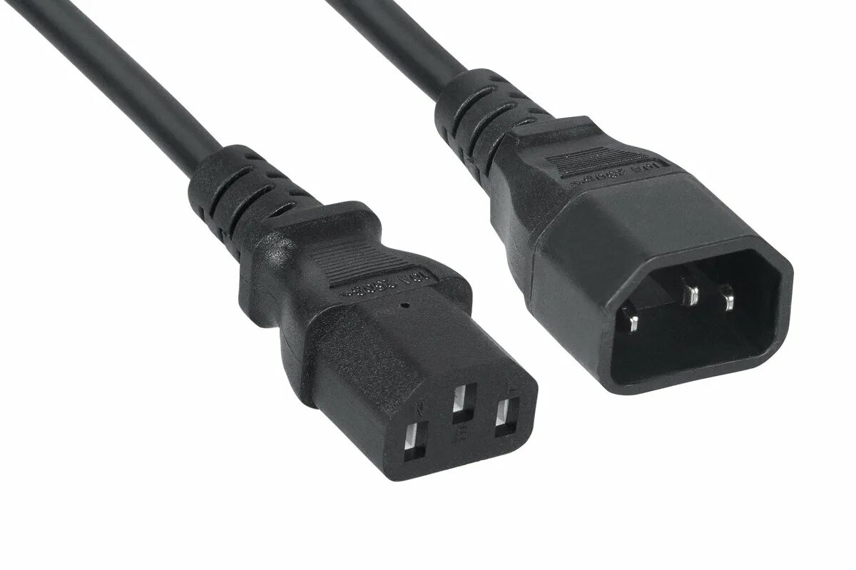 IEC 320 c13 - IEC 320 c14. Вилка Lanmaster lan-IEC-320-c14 IEC 60320 c14 10a 250v Black. Кабель питания монитор-компьютер IEC 320 c13 - IEC 320 c14 (3x0.75), 1.8 м. Кабель питания IEC 320 c14 - IEC 320 c13 (2 м).