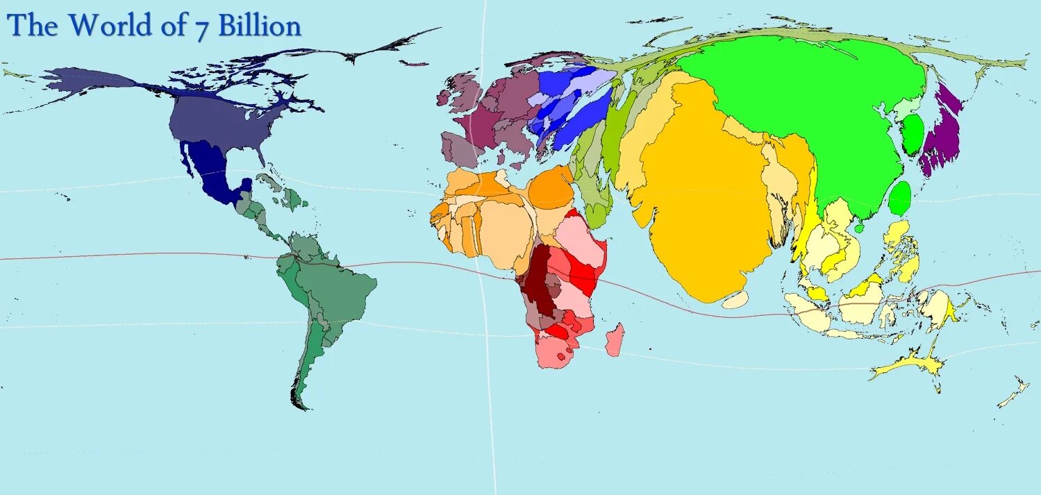 World population country