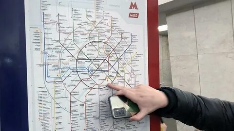 Цвета новых линий метро