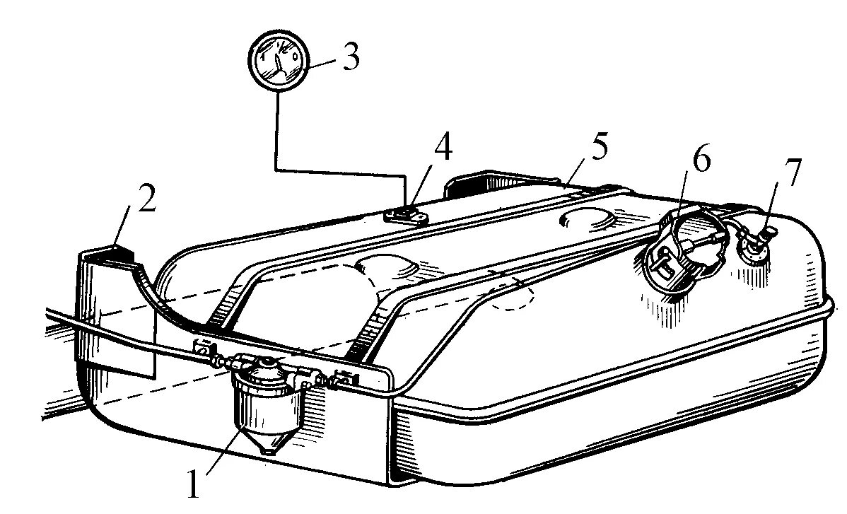 Как работают топливные баки. Топливный бак ЗИЛ 130 схема. Топливный бак ЗИЛ 131. Топливных баков ЗИЛ 130. Топливный бак ГАЗ 3308 дизель.