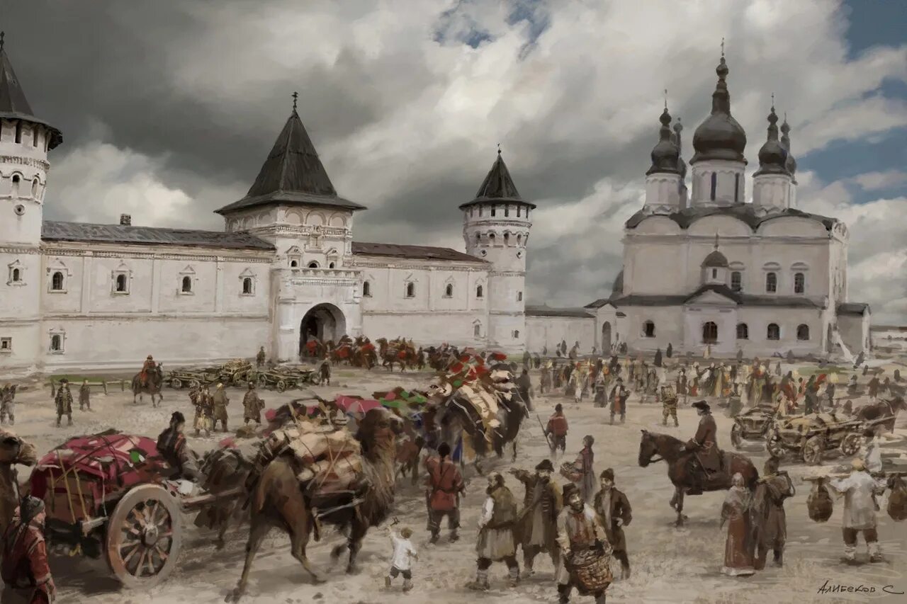 В тобольске во времена войны насчитывались. Тобол Кремль. Тобольский Кремль 17 век. Тобольский Кремль Ремезов.