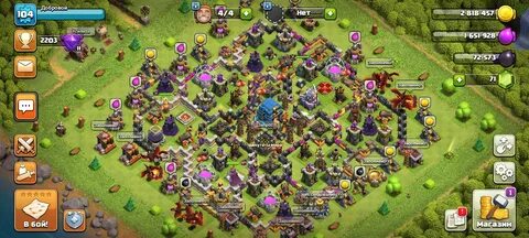Испытание clash of clans