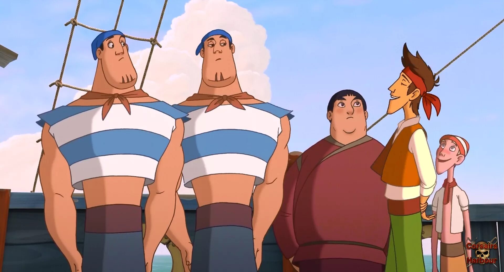 синдбад пираты