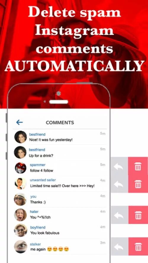 Приложение для спама. Спам для инстаграмма. Спам комментарии в инстаграме. Инста спамер. Потенциальный спам в инстаграм