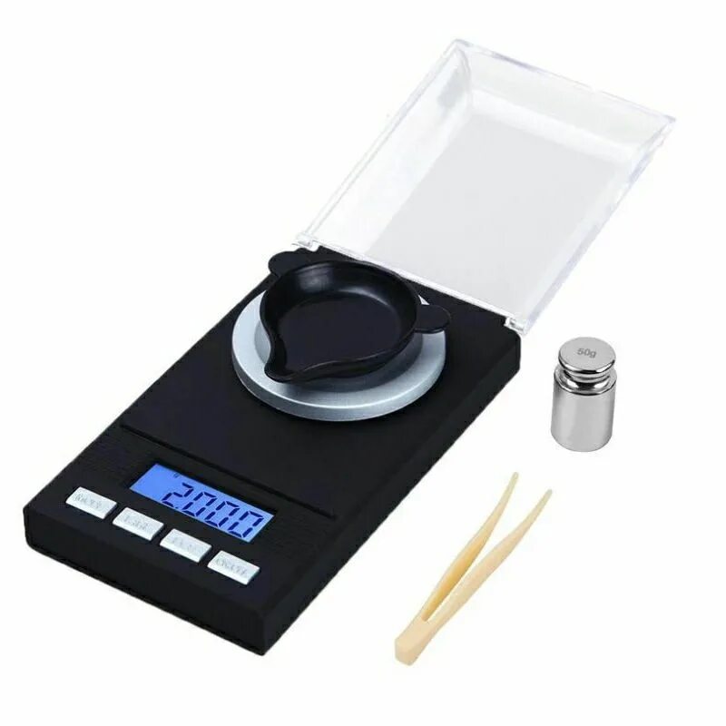 Ювелирные суперточные весы Mini Digital Scale (0,001-30 гр.). Smart weigh Premium High Precision Digital Milligram Scale with Case, Tweezers. Весы электронные высокоточные 0,001г.-50г. «Professional Digital Jewelry Scale». Весы сверхточные электронные Brifit 0,001-50г.