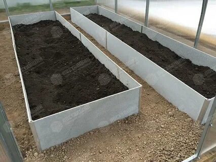 Грядки из плоского шифера отзывы