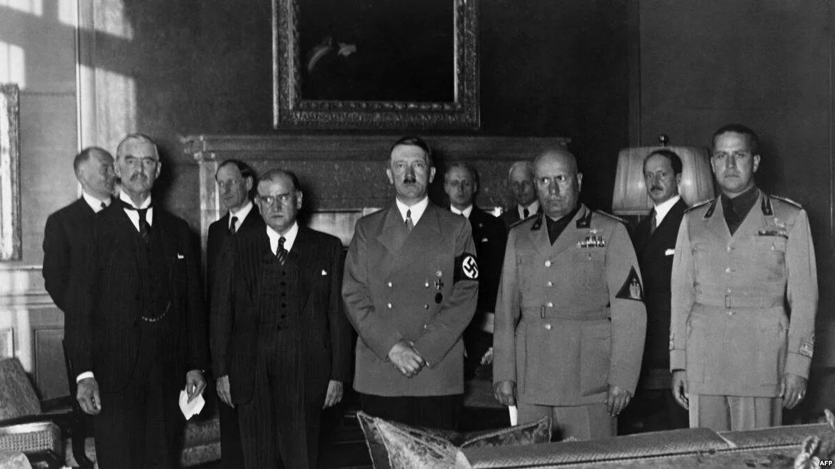 Мюнхенское соглашение 1938. Конференция в Мюнхене 1938. Мюнхенский сговор 1938 года.