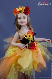 Костюм осени для девочки