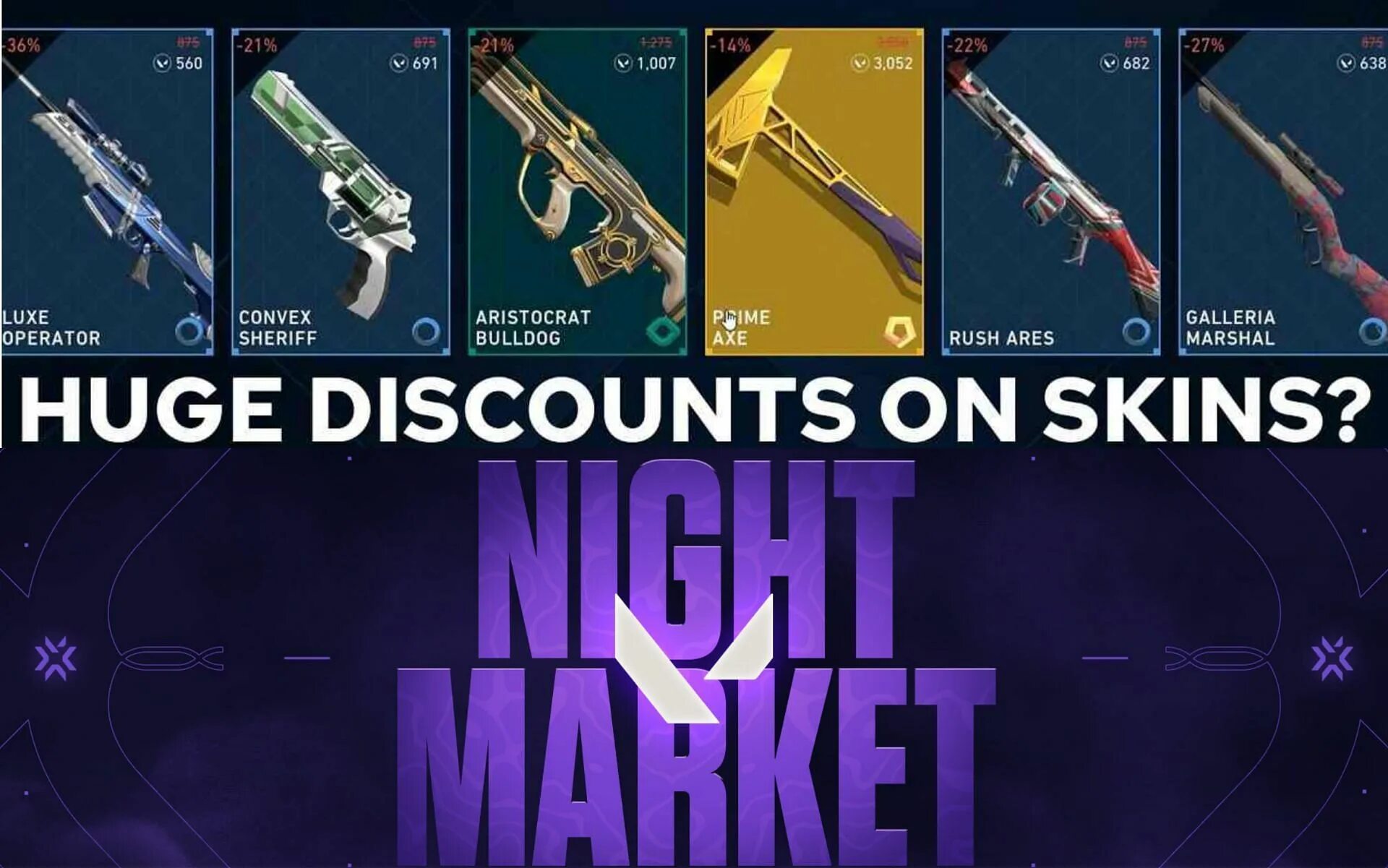 Valorant night market. Valorant weapon render.