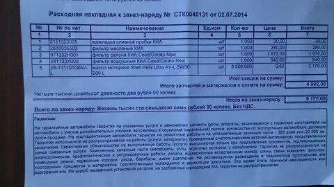 Сохранить гарантию