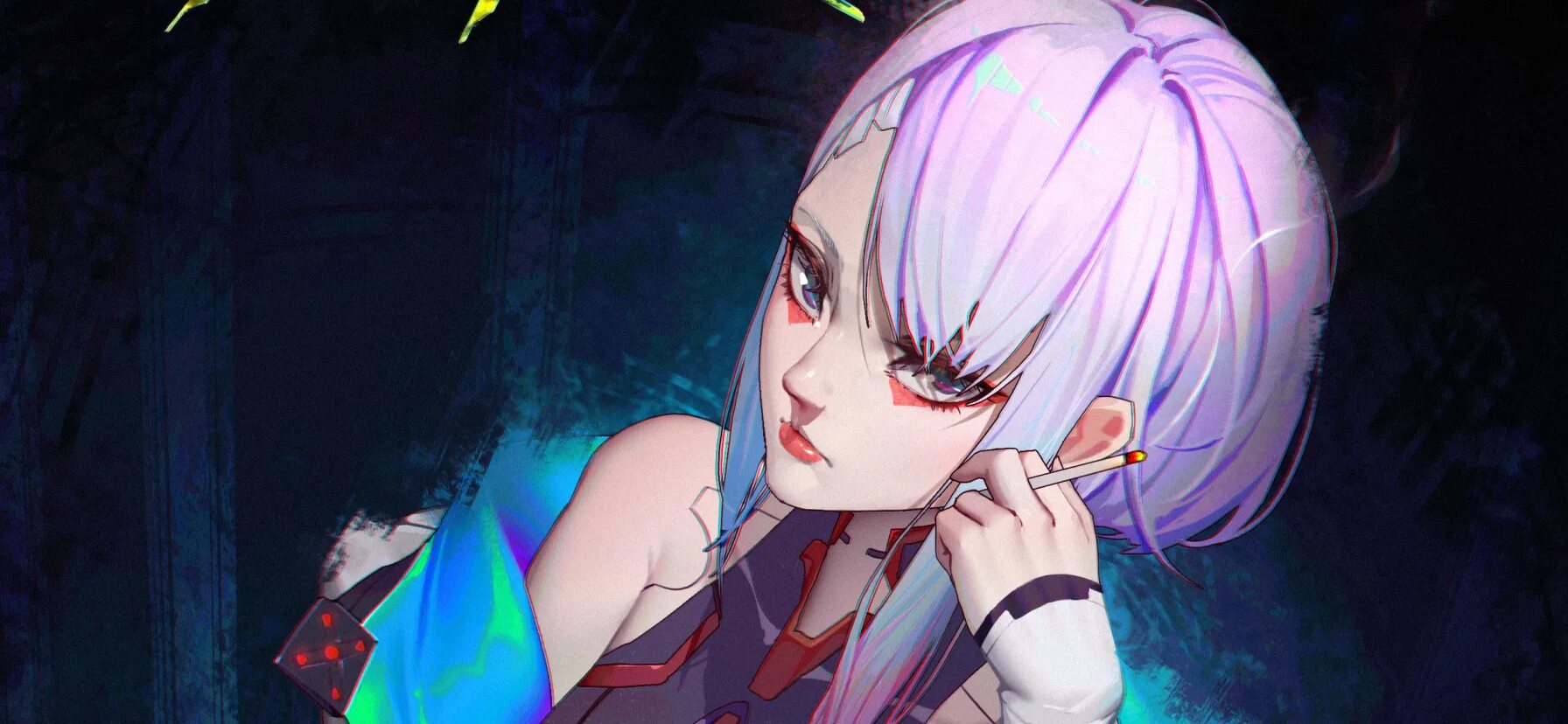 Cyberpunk edging runners. Cyberpunk 2077 edgerunners люси. lucy из cyberpunk edgerunners. ребекка cyberpunk. люси тэкери киберпанк.