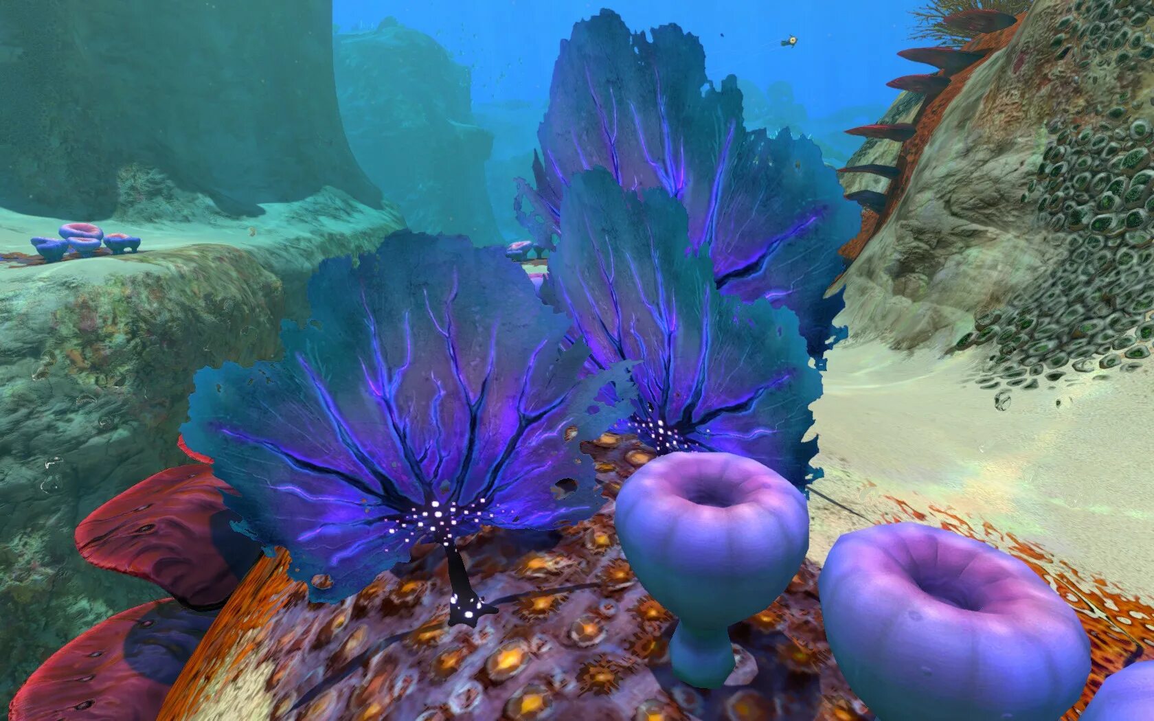 Subnautica образец пластинчатого. Дюны сабнатика. Сабнатика Пещерная сера.