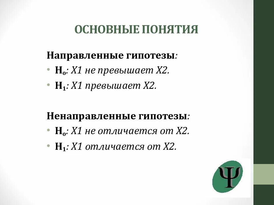 Направляющая гипотеза. Направленная гипотеза. Направленная и ненаправленная гипотеза. Направленная и ненаправленная гипотеза пример. Понятия нацелена.