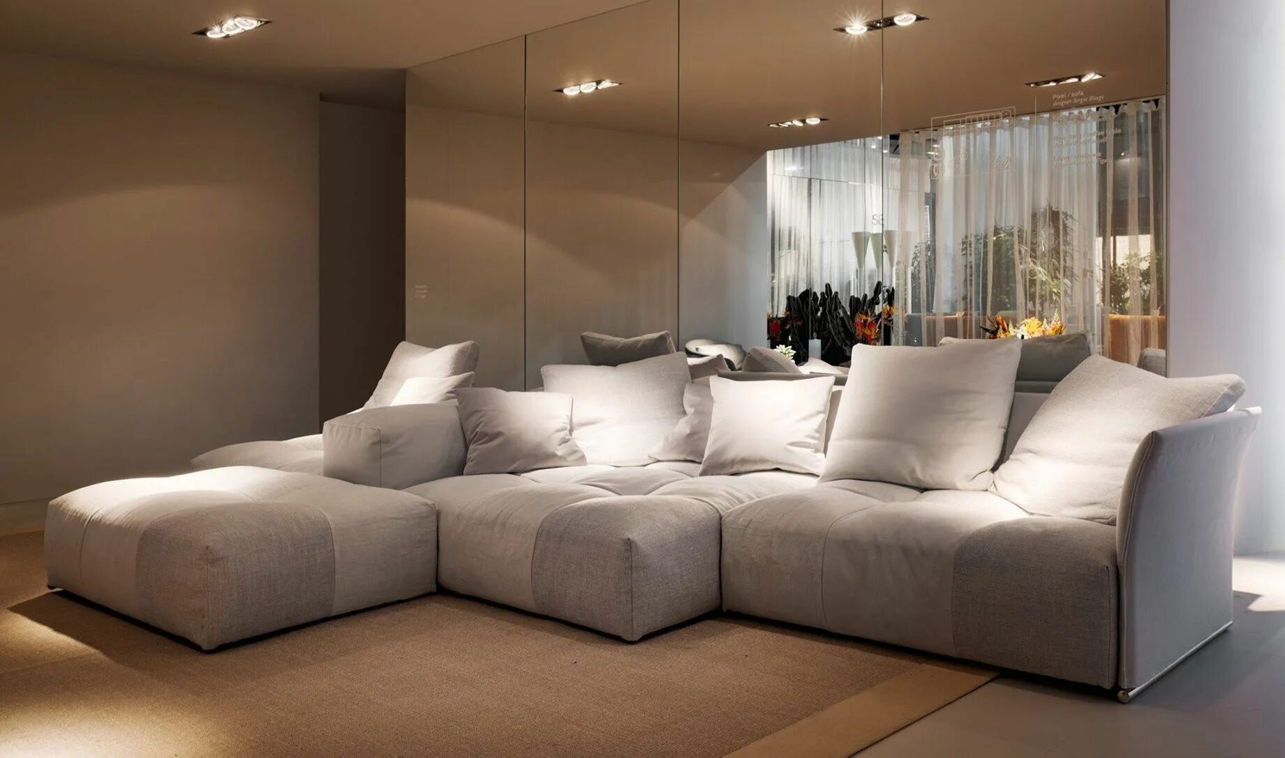 New SOFABED CORNER SOFA BED LARGE BEIGE - GREY - BLACK - BROWN BEST QUALITY Affo
