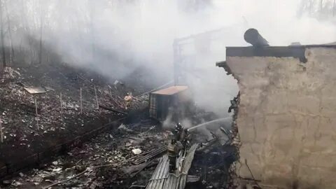 Взорвался завод