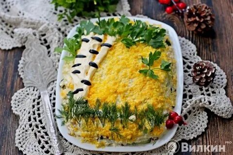 Салат новый год рецепт с фото пошагово