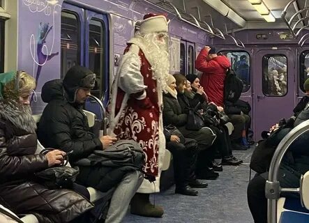 Морозы в метро