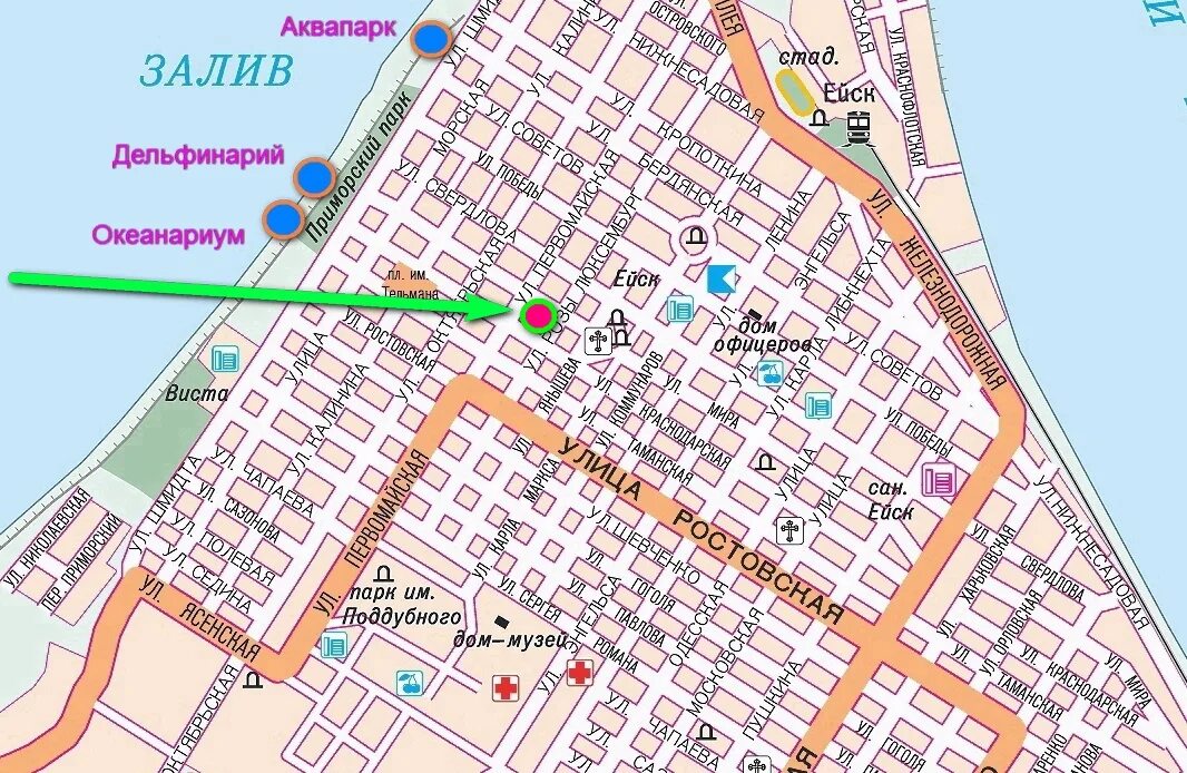 Ейск карта города с улицами. Ейск ЖД вокзал на карте. Ейск на карте Краснодарского края. Ейск Водник карта.