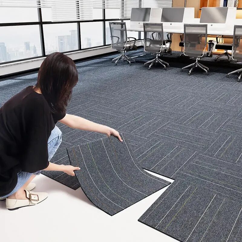 ковровая плитка в офисе