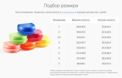 Эластопозиционер корректор
