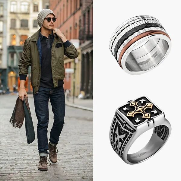 Tumblr Mens fashion, Boho men, Mens jewelry