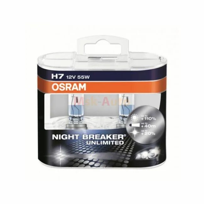 Лампа h7 Osram Night Breaker Unlimited. Лампа автомобильная галогенная Osram Night Breaker Unlimited 64150nbu-01b h1 12v-55w. Osram Night Breaker Unlimited h7. Лампа автомобильная галогенная Osram Night Breaker Unlimited hb4 9006nbu-HCB 12v 51w 2 шт..