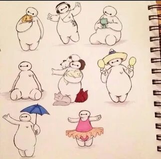 Новый легкие рисунки