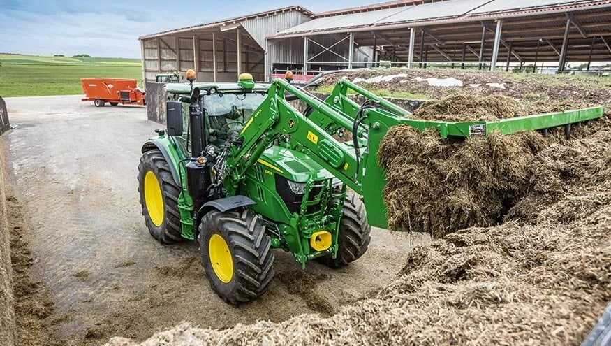 Работа джон дир. John deere 6130. john deere 6r 250. john deere 6r 195. трактор погрузчик джон дир.