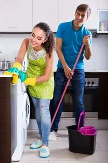 Husband clean up