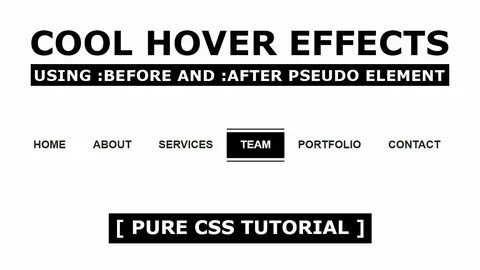 After html