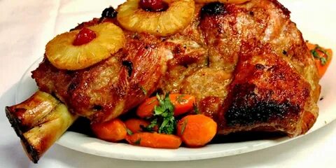Мясо свинины с ананасом