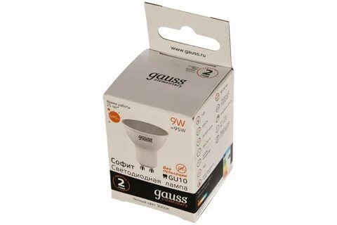 Лампа gauss 9w