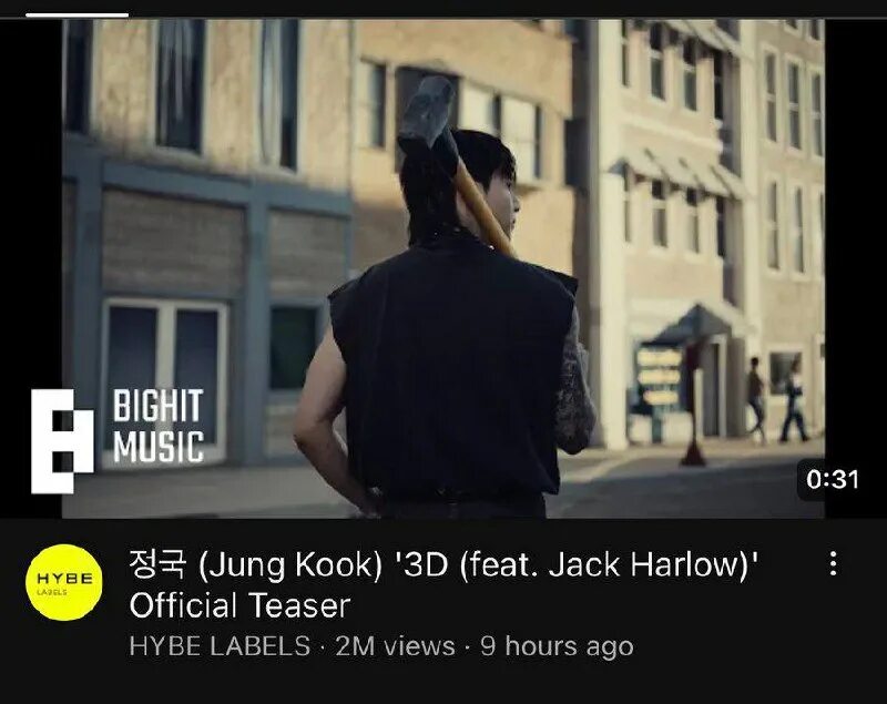 Jungkook jack harlow 3d