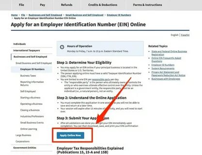 Tax id number