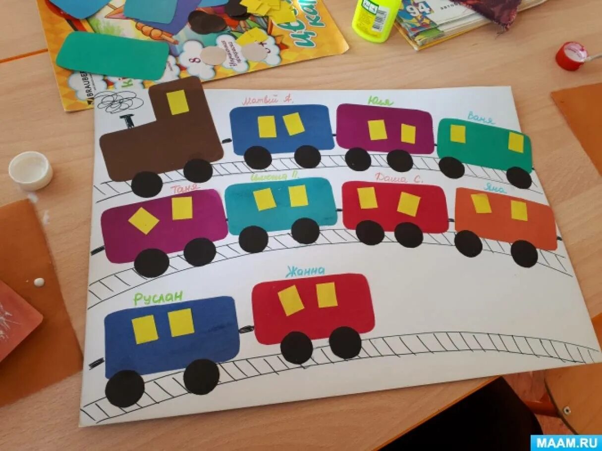Рисование транспорт в подготовительной группе. Аппликация на тему транспорт. Конспект занятия транспорт во второй младшей группе. Аппликация в старшей группе. Аппликация 2 младшая.