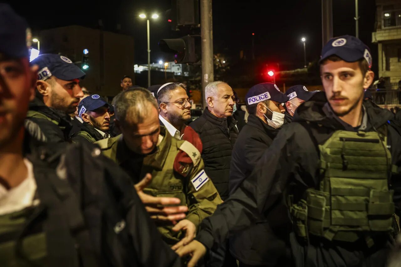 Иерусалим, Неве-Яаков. Полиция Израиля.