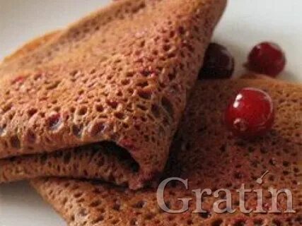 Гречневые блины с молоком