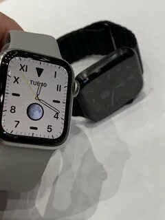 Часы apple watch titanium