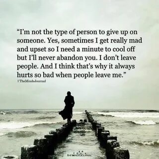 First giving up