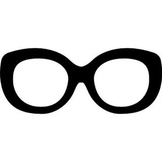 Трафарет очков