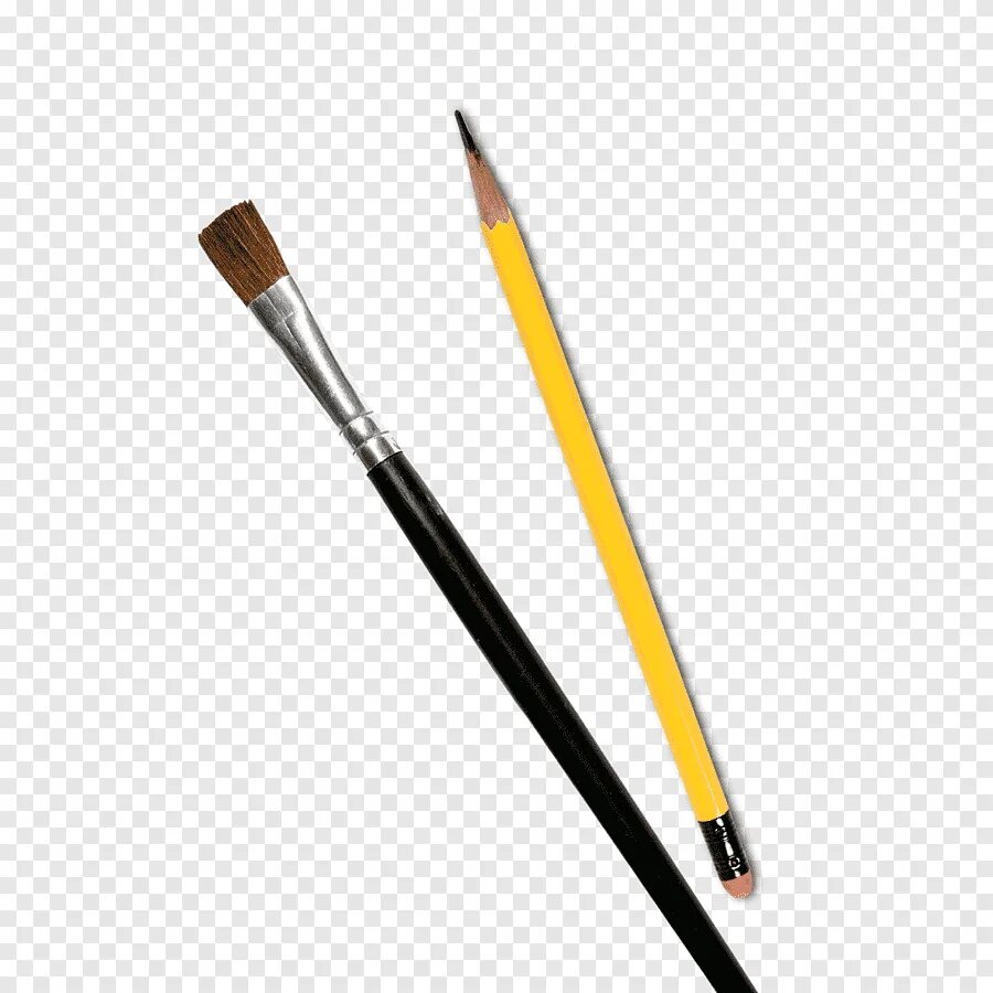 Pencils brushes. Кисть карандашом. Кисточка и карандаш. Кисточка без фона. Ручка карандаш кисточка.