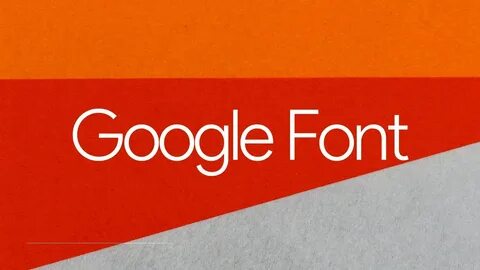 Google font download