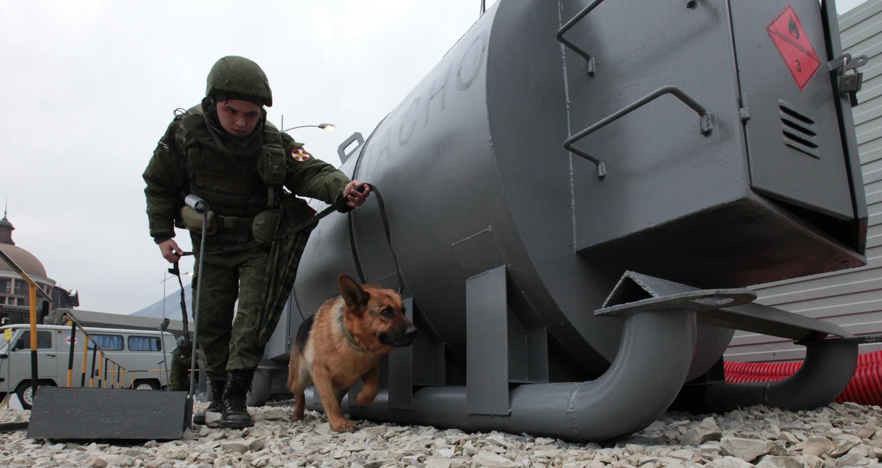 Охраняемый военный объект