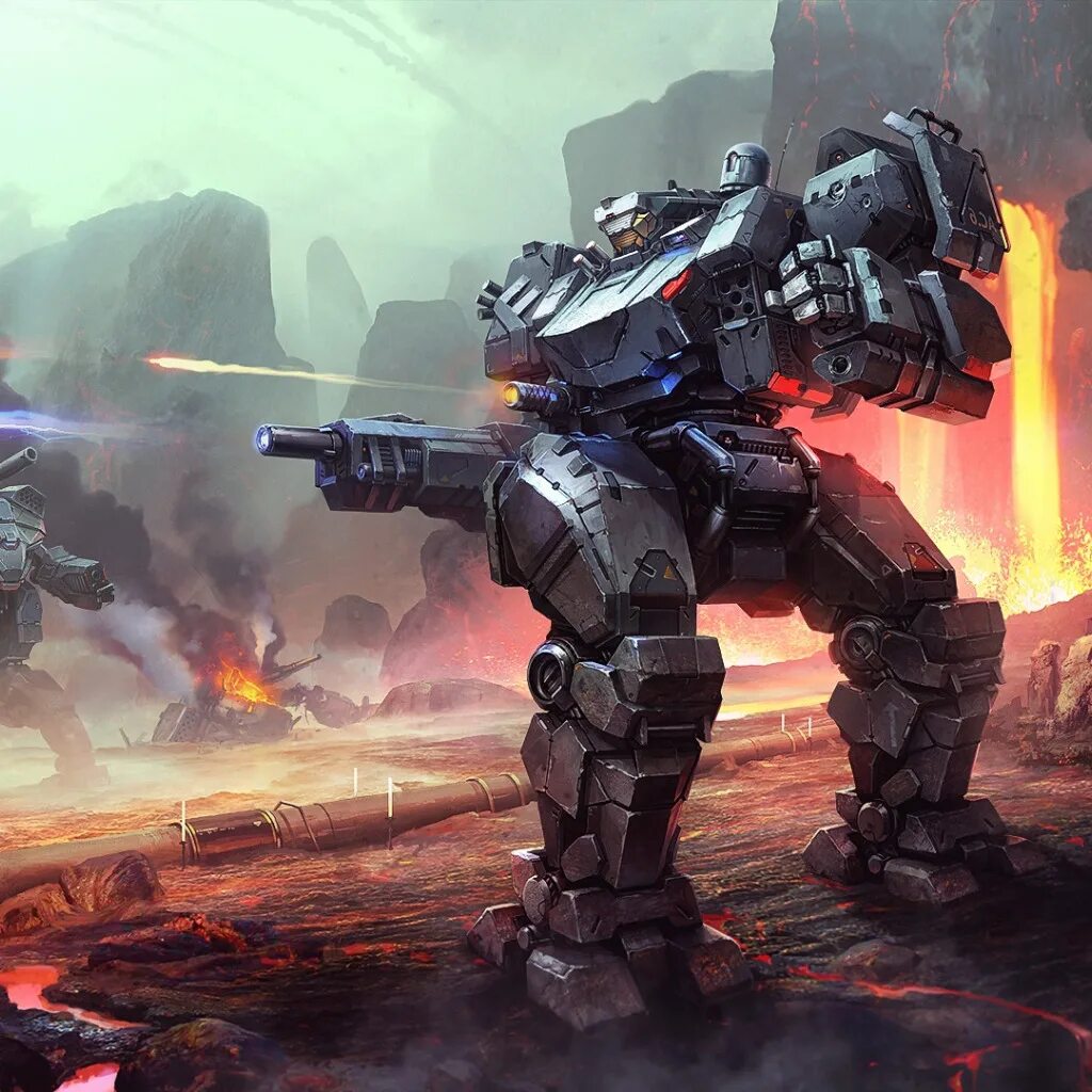 Robots vs aliens