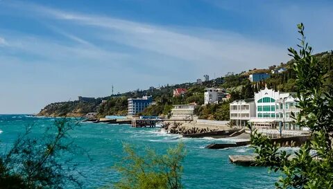 Алупка берег моря