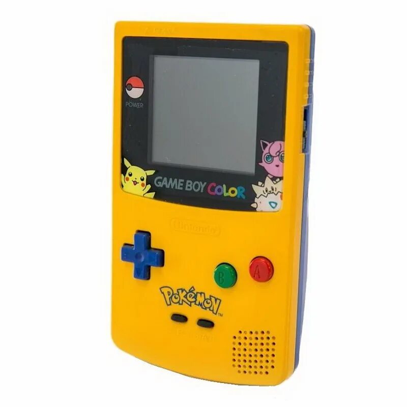 Геймбой Color покемон эдишн. Геймбой желтый. Покемон на геймбой. Nintendo game boy Color Pokemon.