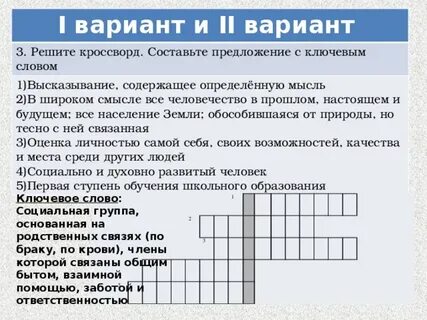 Краткий четкий способ выражать свои мысли кроссворд