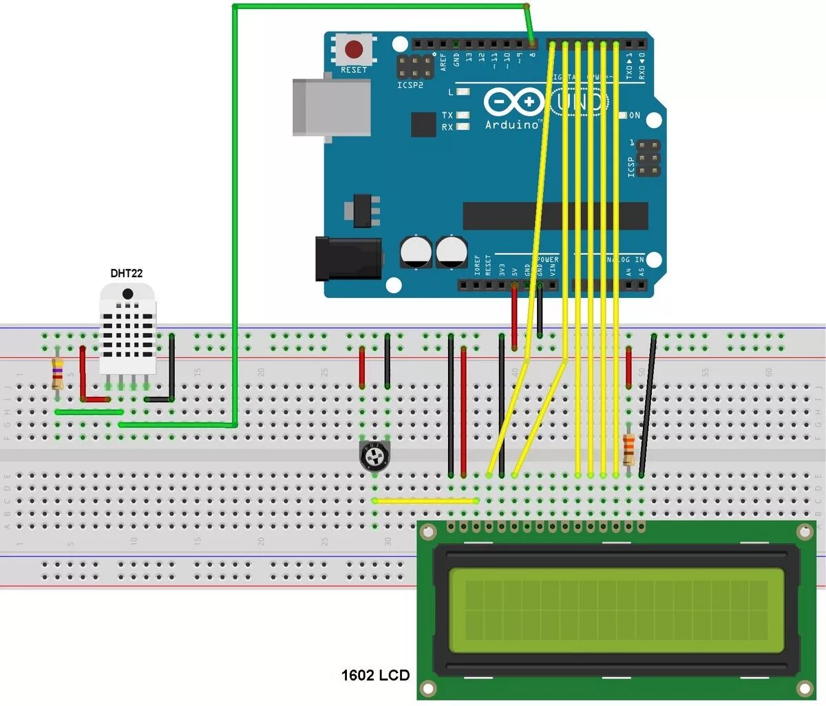 Температуру на дисплей ардуино. Lcd 1602 dht11. ардуино уно датчик влажности. ардуино dht11 сервоприводом. подключаем lcd 1602 к ардуино.