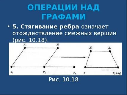 Убрать графа